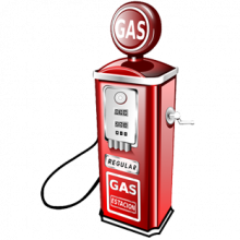 gas-pump gas pump