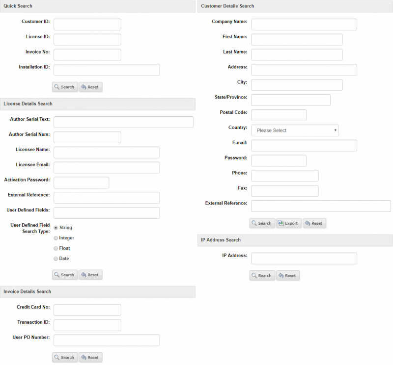 solo-search Easily search for customers by multiple fields