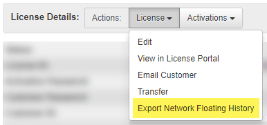 Export Network Floating History Export Network Floating history in SOLO Server