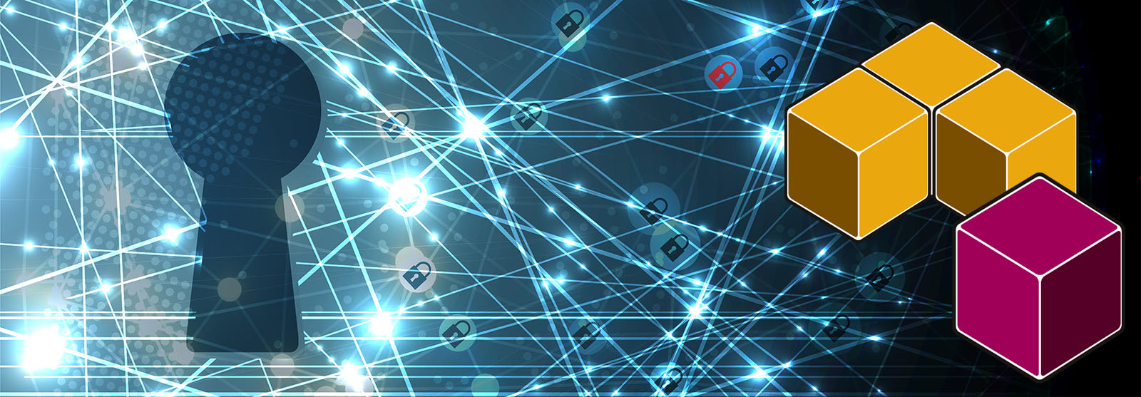 Technology security concept. Modern safety digital background get-started-technology-lock